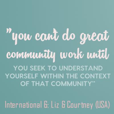 International Episode 6: Liz & Courtney (USA)