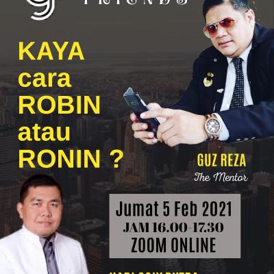 Finterview, Financial Interview Special – KAYA Cara Robin atau Ronin? Bersama Hari Soul Putra Finterview, Financial Interview Special – KAYA Cara Robin atau Ronin? Bersama Hari Soul Putra