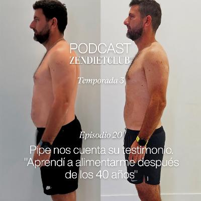 "Aprendí a alimentarme después de los 40 años"