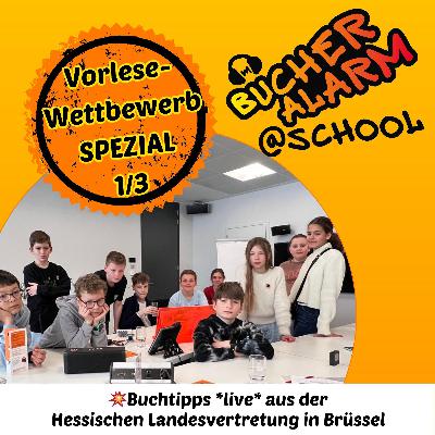 💥Brüssel-Spezial *live* 1/3: Buchtipps bei BÜCHERALARM@school 💥Brüssel-Spezial *live* 1/3: Buchtipps bei BÜCHERALARM@school