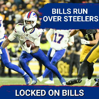 Buffalo Bills RUN Over the Steelers, James Cook DELIVERS in Historic Road Victory Buffalo Bills RUN Over the Steelers, James Cook DELIVERS in Historic Road Victory