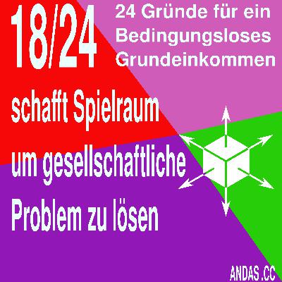 18 schafft Spielraum um gesellschaftliche Problem zu lösen 18 schafft Spielraum um gesellschaftliche Problem zu lösen