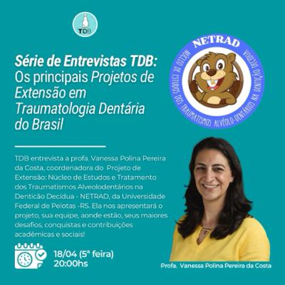 UFPEL-RS NETRAD - CONHEÇA O PROJETO DE TRAUMAS ALVEOLODENTÁRIOS EM DENTES DECÍDUOS UFPEL-RS NETRAD - CONHEÇA O PROJETO DE TRAUMAS ALVEOLODENTÁRIOS EM DENTES DECÍDUOS