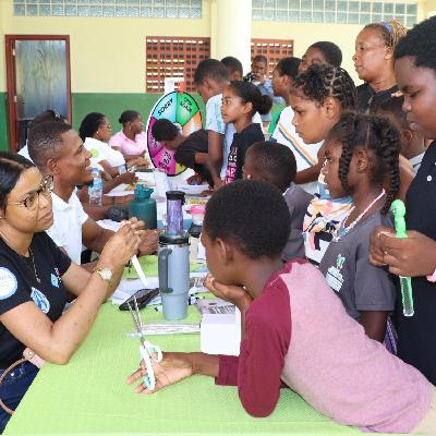 Participants of Faces of Development Summer Camp and Residents of Dennery benefit from Free Health Screening and Education Participants of Faces of Development Summer Camp and Residents of Dennery benefit from Free Health Screening and Education