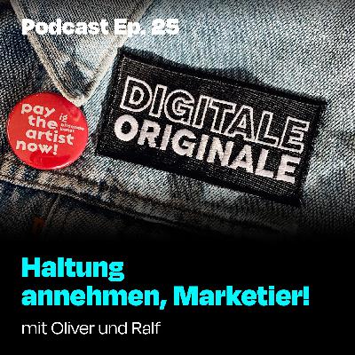 Haltung annehmen, Marketier