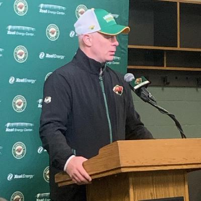 John Hynes previews Wild vs Blues John Hynes previews Wild vs Blues
