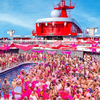 ALTANTIS ALL PINK PARTY ON VIRGIN VOYAGES