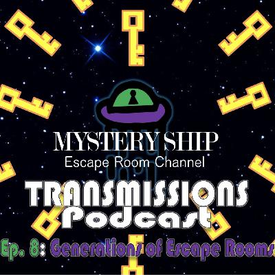Ep8 Generations of Escape Rooms - Mystery Ship Transmissions Podcast Ep8 Generations of Escape Rooms - Mystery Ship Transmissions Podcast