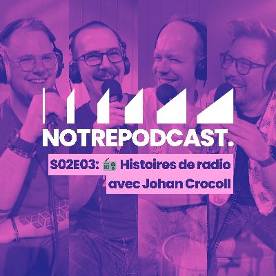 🎙️Histoires de podcast avec Johan Crocoll (NotrePodcast. S02E03)
