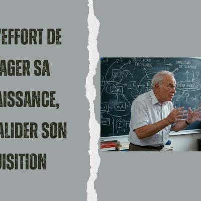 HnO PnL #203 : Faire l'effort de partager sa connaissance, pour valider son acquisition HnO PnL #203 : Faire l'effort de partager sa connaissance, pour valider son acquisition