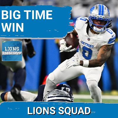 LIONS SQUAD SHOW: Detroit Lions vs Dallas Cowboys | Thursday Night Football | Postgame Show