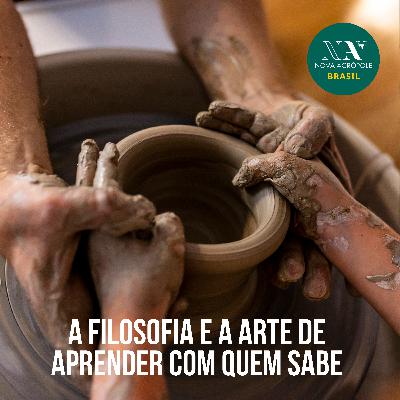 A filosofia e a arte de aprender com quem sabe A filosofia e a arte de aprender com quem sabe
