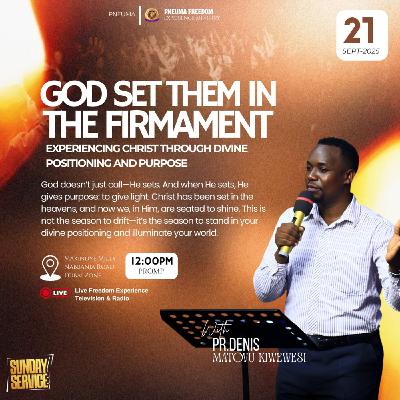 GOD SET THEM IN THE FIRMAMENT
