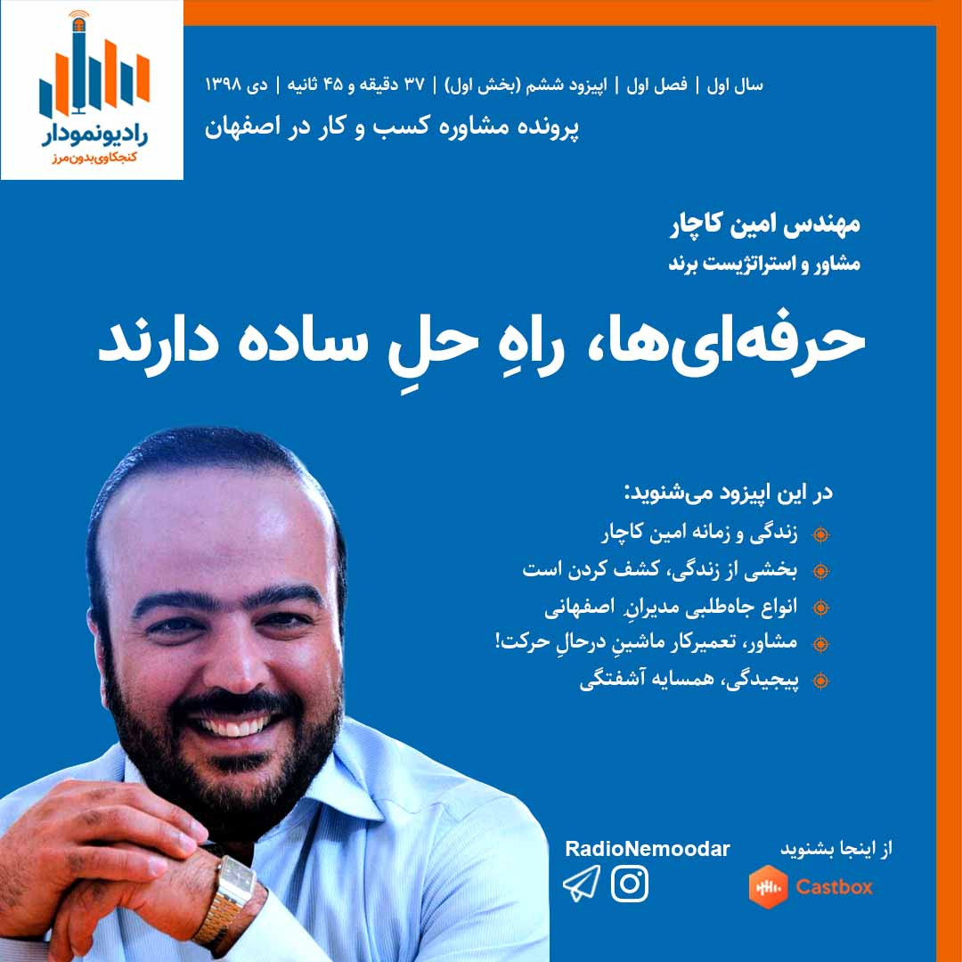 رادیونمودار | حرفه‌ای‌ها، راهِ حلِ ساده دارند