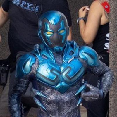 Blue Beetle Movie Suit Breakdown Blue Beetle Movie Suit Breakdown