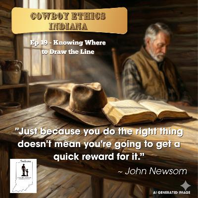 EP 19 - Knowing Where to Draw the Line: Integrity, Faith, and the Cowboy Way
