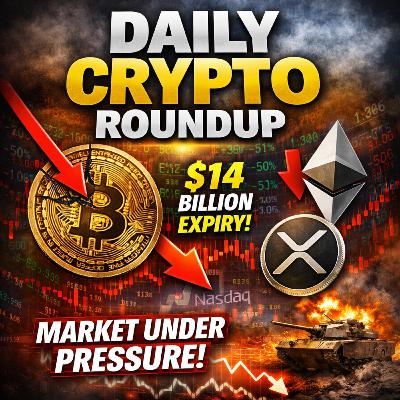 Daily Crypto Roundup: Bitcoin Drops After $14B Expiry, XRP Stuck, Ethereum Falls, Crypto Market Under Pressure