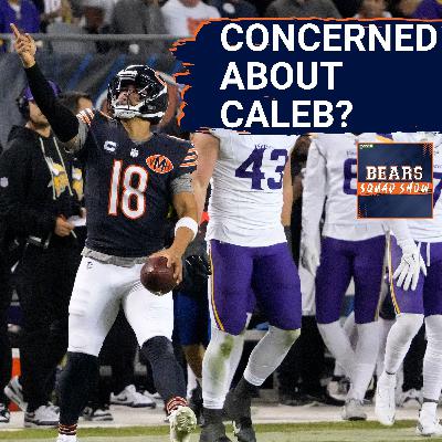 BEARS SQUAD SHOW: How CONCERNED are you about Caleb Williams and the Chicago Bears after 1 game?
