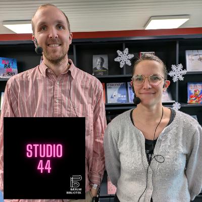 Bokprat med Erik og Rikke