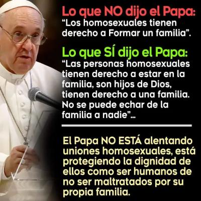 P Robert Brisman aclara las palabras del Papa Francisco en entrevista