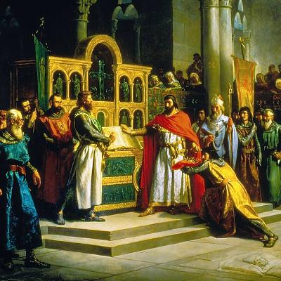 Crónica de España - 1098: Alfonso VI y El Cid se reconcilian