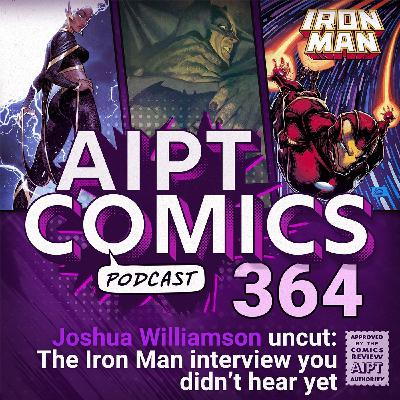 Joshua Williamson uncut: :The Iron Man interview you didn’t hear yet