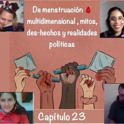 Capítulo 23 De menstruación 🩸 multidimensional , mitos, des-hechos y realidades políticas