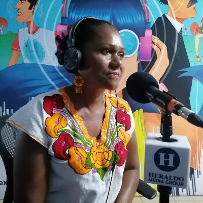 En Heraldo Radio La Paz, La VII regidora electa del XVII ayuntamiento paceño, de la comunidad afromexicana, Juana Mejía Carmona.