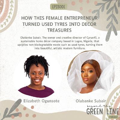 How This Female Entrepreneur Turned Used Tyres Into Decor Treasures