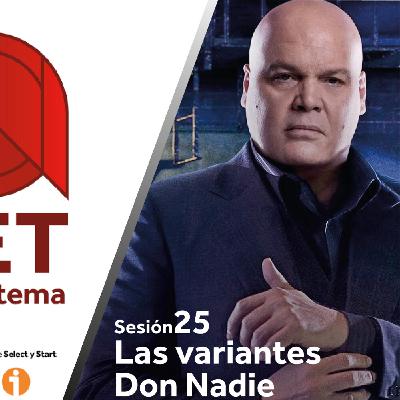 No es Tema 25: Las variantes don nadie