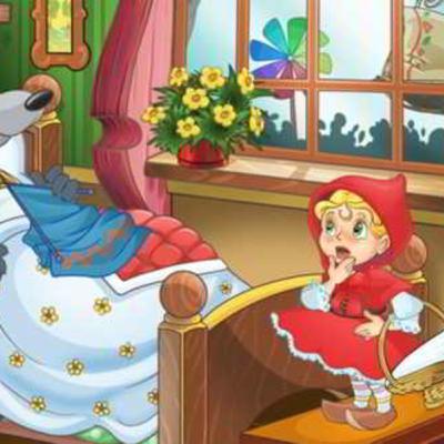 When Little Red Riding arrived