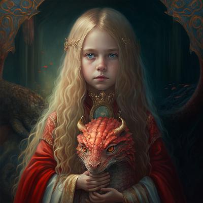 Princess Rose, the Dragon and the Fairies