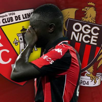 RC Lens - Nice (2-0) : Du mieux sans récompense
