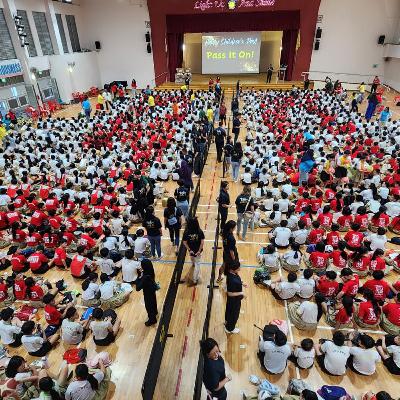 为庆创校90周年 育能小学缔造新加坡纪录（02/10/2025）