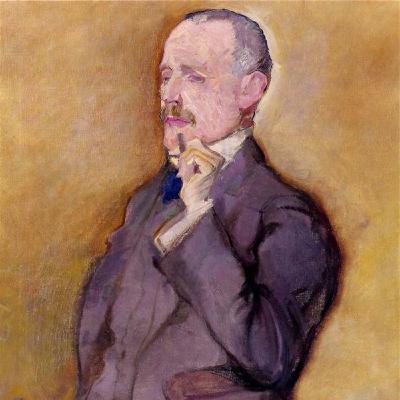 Max Oppenheimer - Porträt Ernst Koessler Max Oppenheimer - Porträt Ernst Koessler