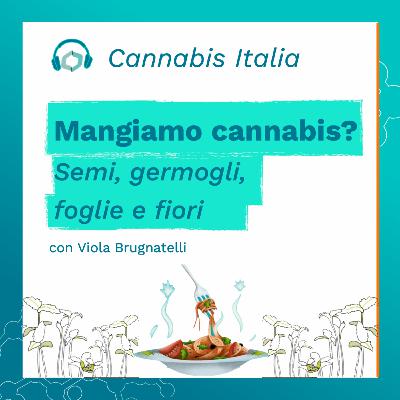 Mangiamo cannabis? Semi, germogli, foglie e fiori
