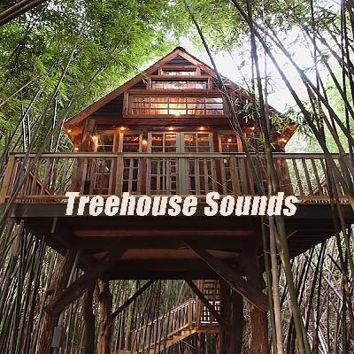 Cozy Treehouse Rain Sounds, Thunder & Crackling Fireplace for Sleep, Study, Meditation