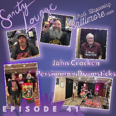 Episode 41 – Crafting & Drumming with John Crocken of Persimmon Drumsticks
