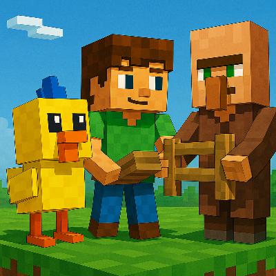Chapter 11 – Helping the Villager (Bedtime Story for Kids) | Karlik’s Minecraft Stories