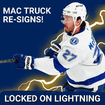 MAC STAYS! McDonagh Signs Extension With Lightning as Jon Cooper Faces a Defensive Lineup Dilemma MAC STAYS! McDonagh Signs Extension With Lightning as Jon Cooper Faces a Defensive Lineup Dilemma