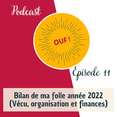 #11 - Bilan de ma folle année 2022 (Vécu, organisation et finances) #11 - Bilan de ma folle année 2022 (Vécu, organisation et finances)