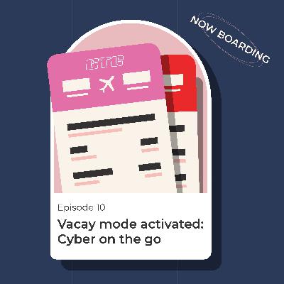 10. Vacay Mode Activated: Cyber on the go