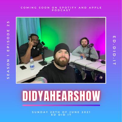 Episode 25 - Ed Did It ( Big projects, Fatherhood & Editing process )