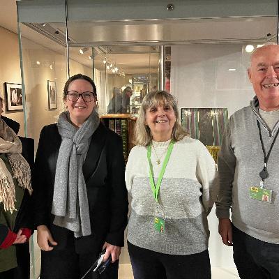 the P pod - on location with the Petersfield Museum