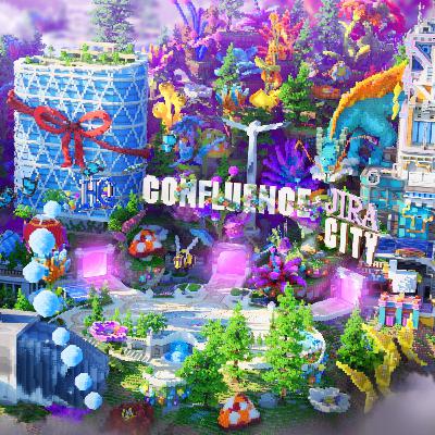 Commissioned Minecraft Build Project – Atlassian – Big Bash - Created by The Minecraft Building Team @ Team Visionary