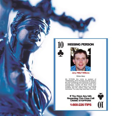 10 of Clubs: Mike Williams, Florida Deck - SOLVED 10 of Clubs: Mike Williams, Florida Deck - SOLVED