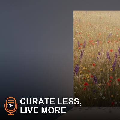 ?E! #11 - Curate Less, Live More: The Joy of Letting Go with #NoSoNovember ?E! #11 - Curate Less, Live More: The Joy of Letting Go with #NoSoNovember