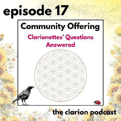 17. Your questions answered in the first Community Offering Episode