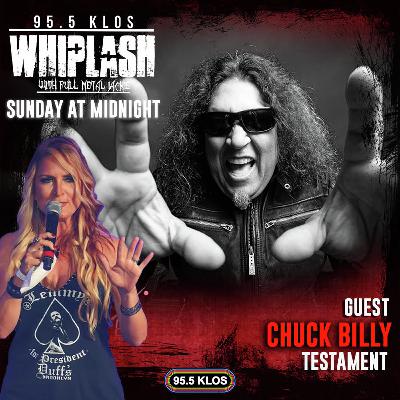 Chuck Billy of Testament on Whiplash w/ Full Metal Jackie 10/12/25