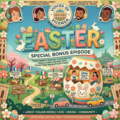 Easter Weekend Bonus Episode (listen now for events happening this Easter weekend) Ep. 16 bonus Easter Weekend Bonus Episode (listen now for events happening this Easter weekend) Ep. 16 bonus